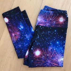 Goldsheep firework legging